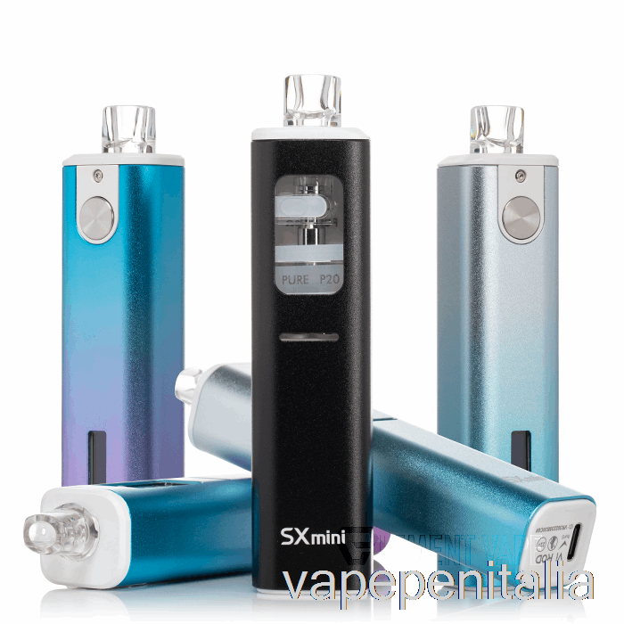 Scatola Vape Mod Yihi Sxmini Vi Rod 30w Pod System Giallo Fuoco / Bianco